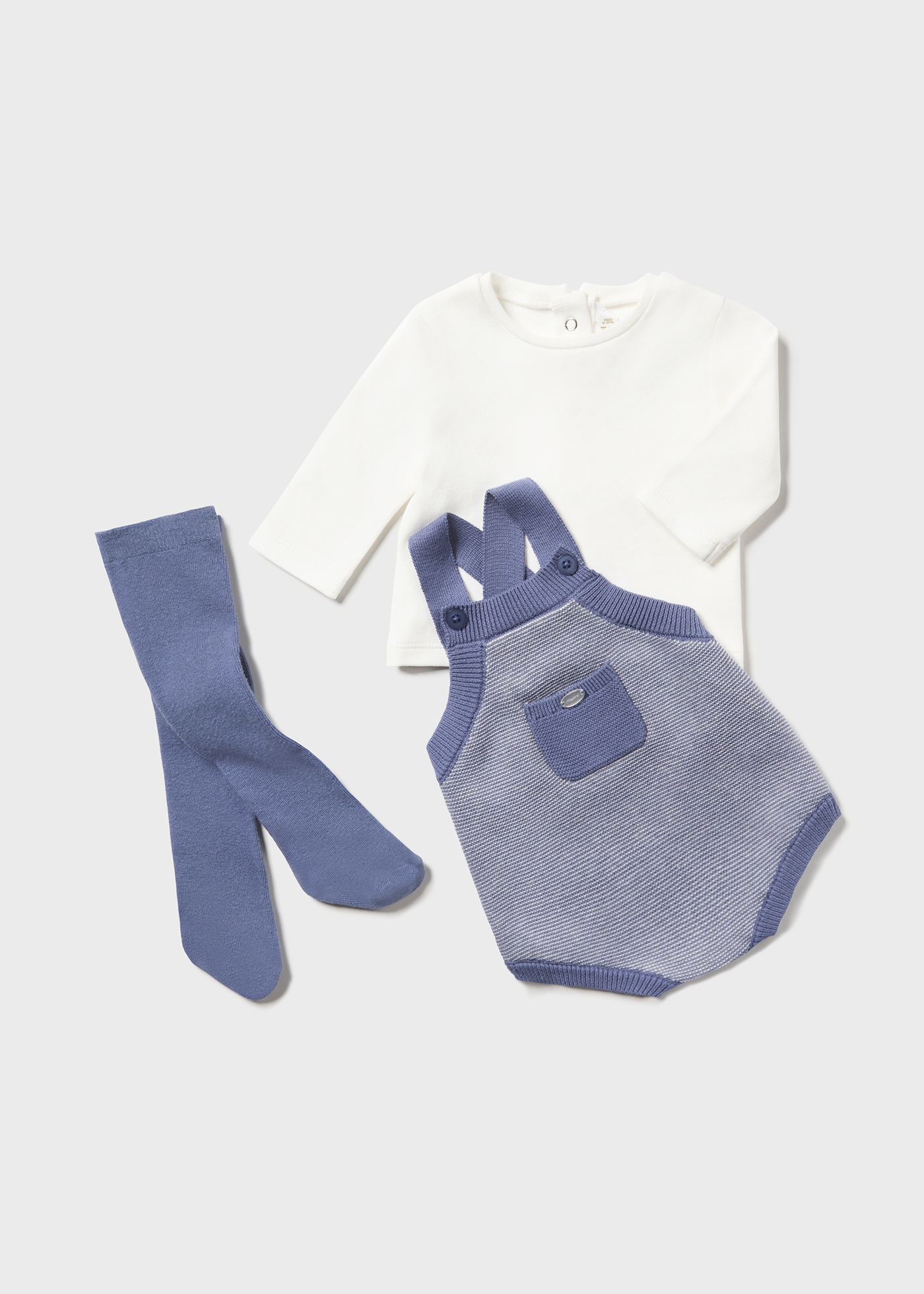 Conjunto de 3 peças Better Cotton para recém-nascidos