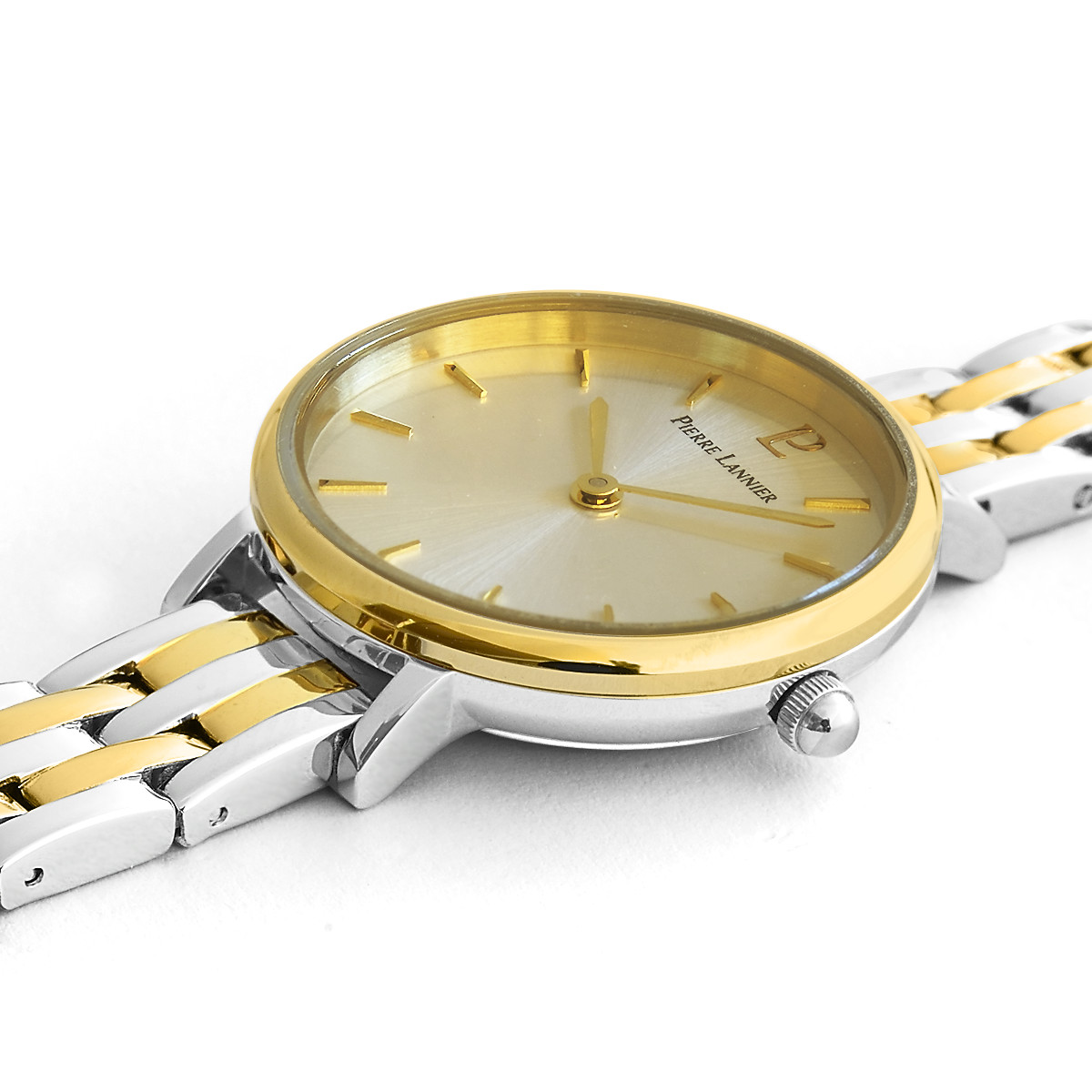 Montre Pierre Lannier femme acier doré