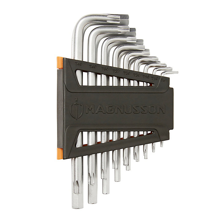 Clé 6 pans et Torx Magnusson - 18 pièces