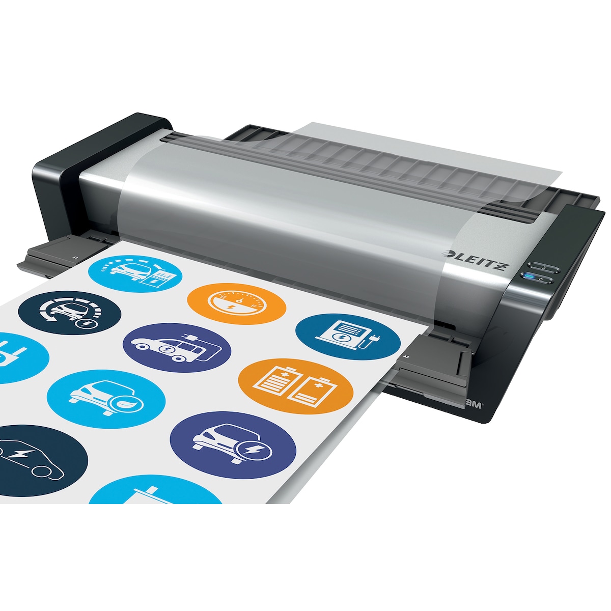 Leitz iLam Touch Turbo Pro A3 lamineringsmaskin (sølv)