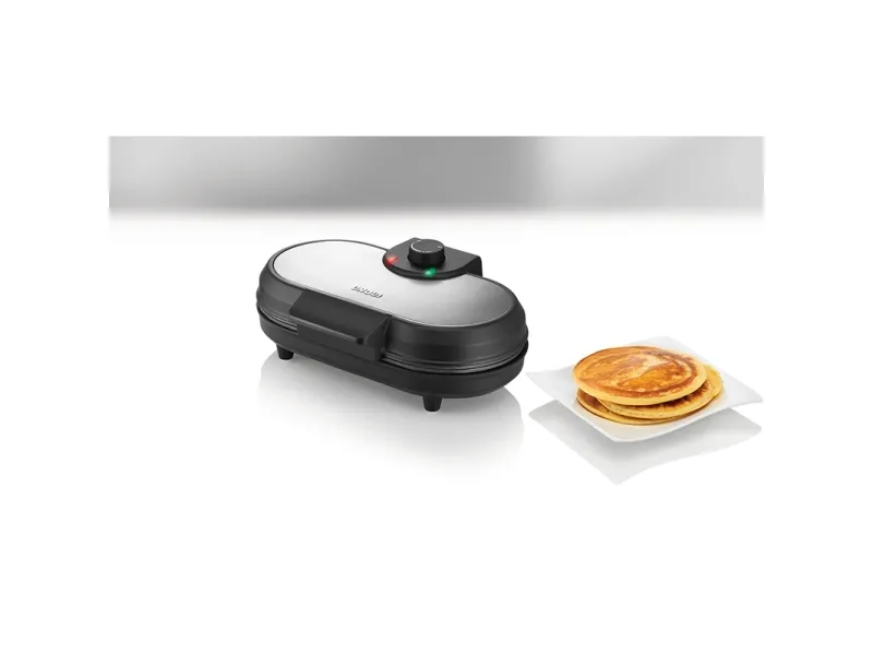 UNOLD 48165 American - Pandekagepande - 1 kW - børstet rustfrit stål/sort