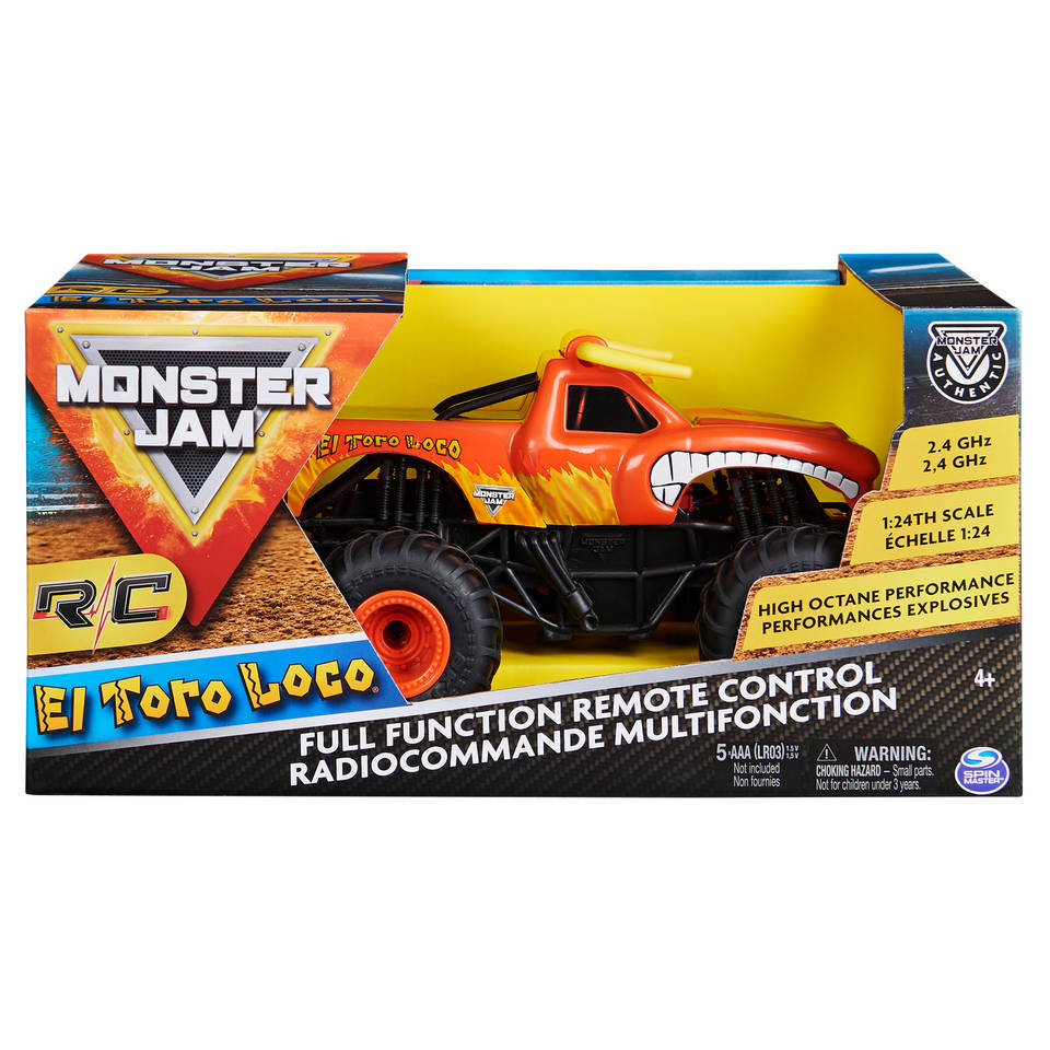 Monster Jam RC El Toro Loco monstertruck - 1:24