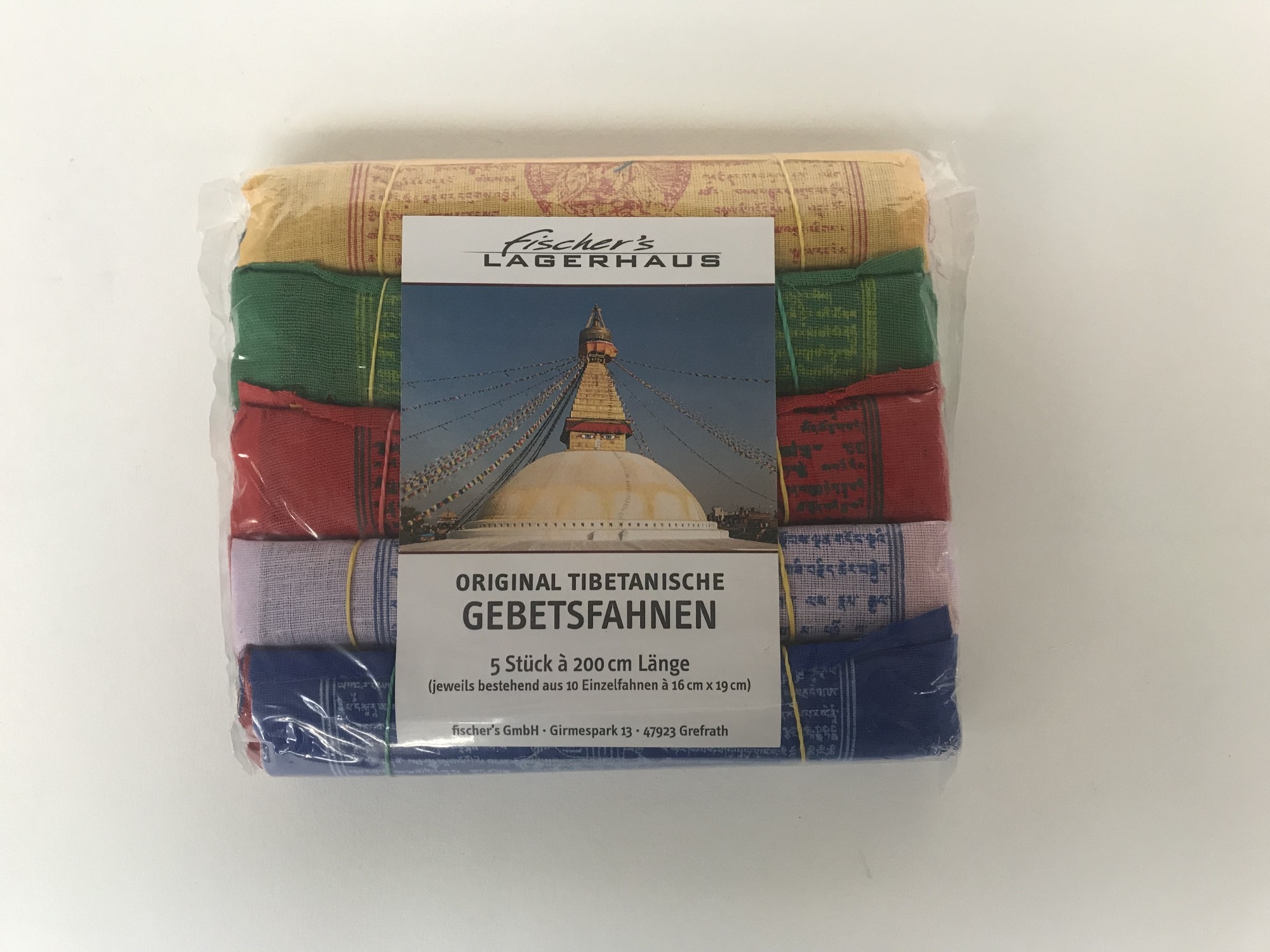 5er Gebetsfahnen, multicolor, L 200 cm günstig bestellen
