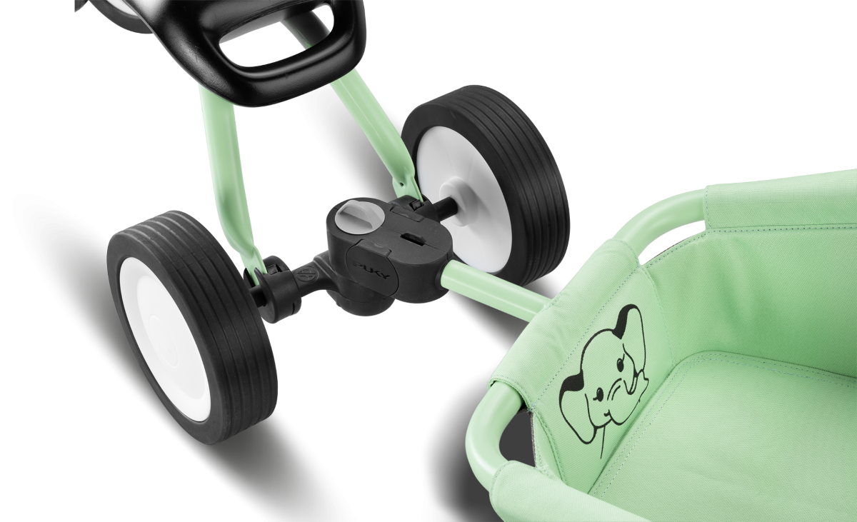 Puky Wutsch Traily Bundle løbecykel pastelgrøn