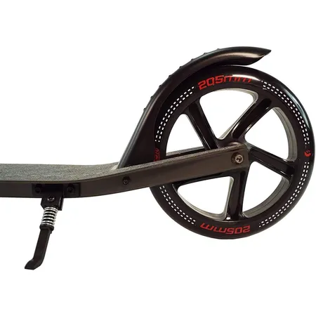 BEST Sporting 30453 - Scooter 205er Rolle, City-Roller aus Aluminium in grau/schwarz