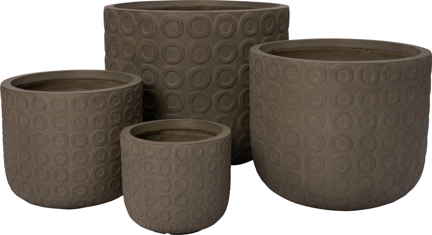 Intratuin bloempot Rosmalen bruin D 44,5 H 37,5 cm