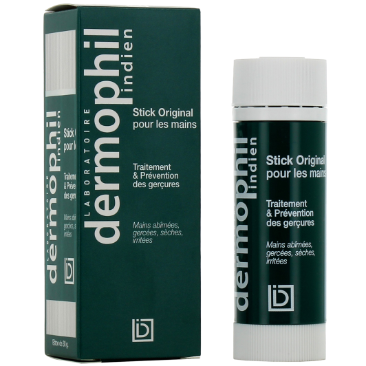 Dermophil Indicn stick original mains abimées, gercées