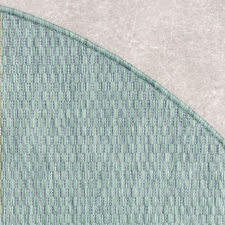 Rond buitenkleed - Costa Turquoise | Zomerse budgettopper!