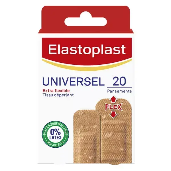 Curativo Universal Clássico Elastoplast, 20 unidades