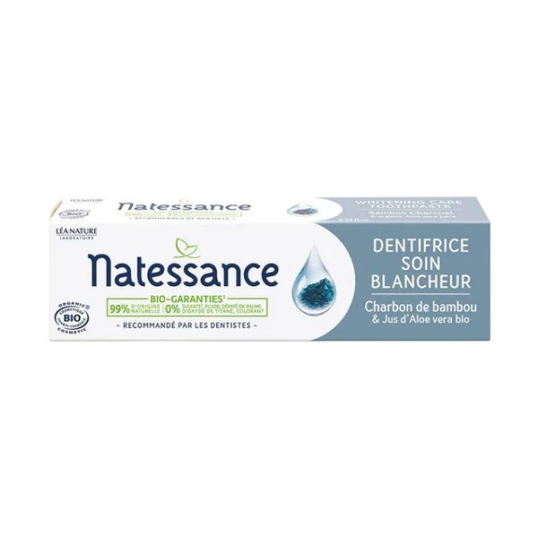 Natessance Dentifrice Soin Blancheur 75 ml
