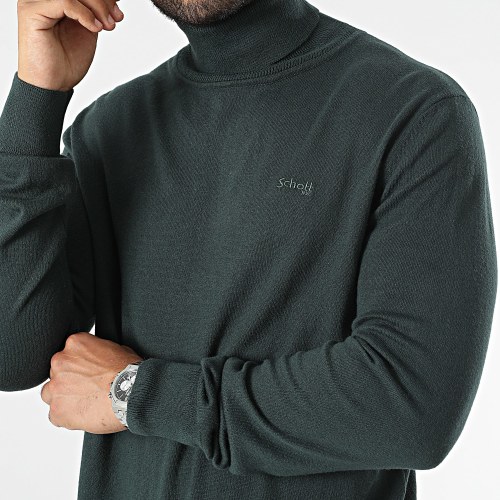 Pull Col Roulé Beal Vert