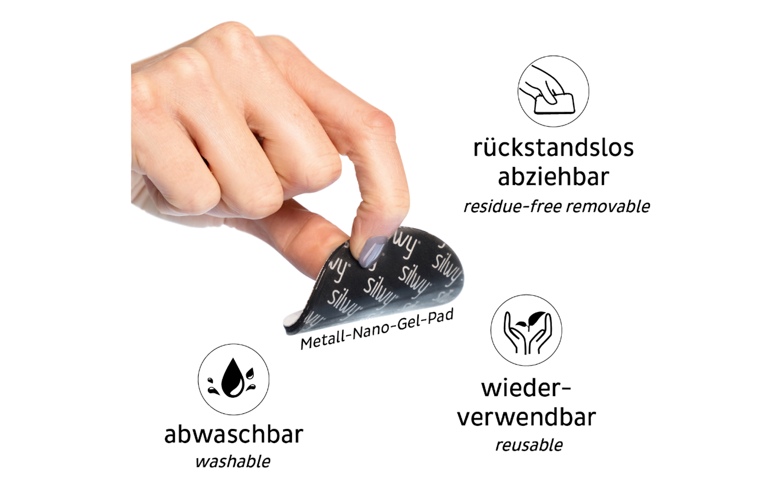 silwy® Porzellan Magnet-Espressotassen 2er-Set (70 ml)