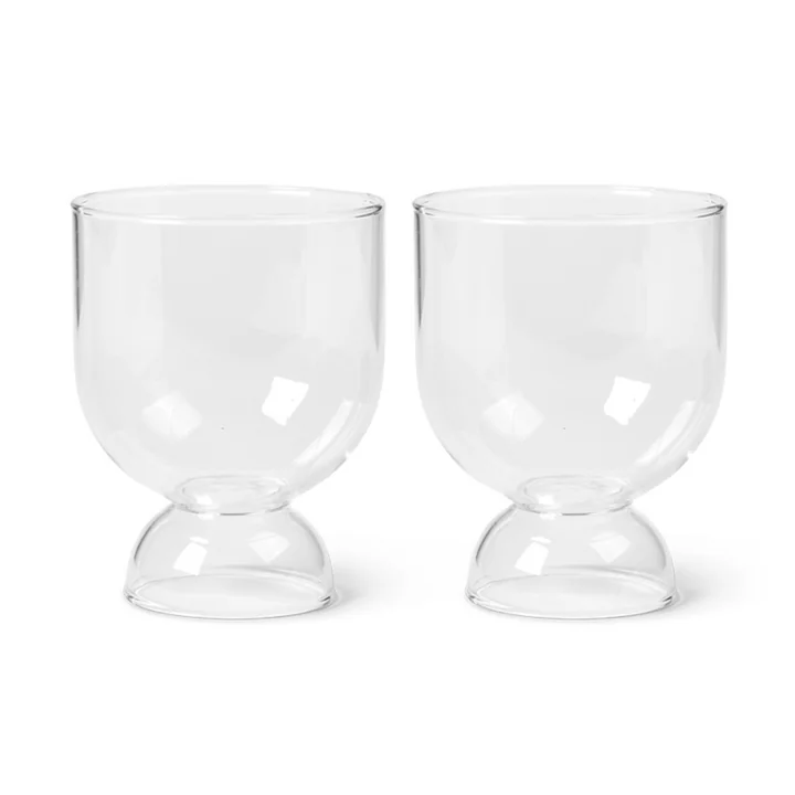 Ferm Living - Still Trinkgläser, 2er Set, klar
