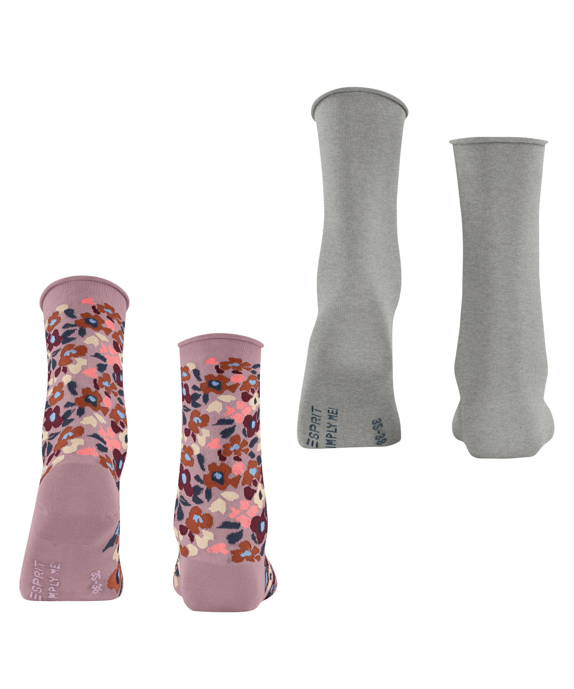 Esprit| Damen Socken Flower Simply Me 2-Pack