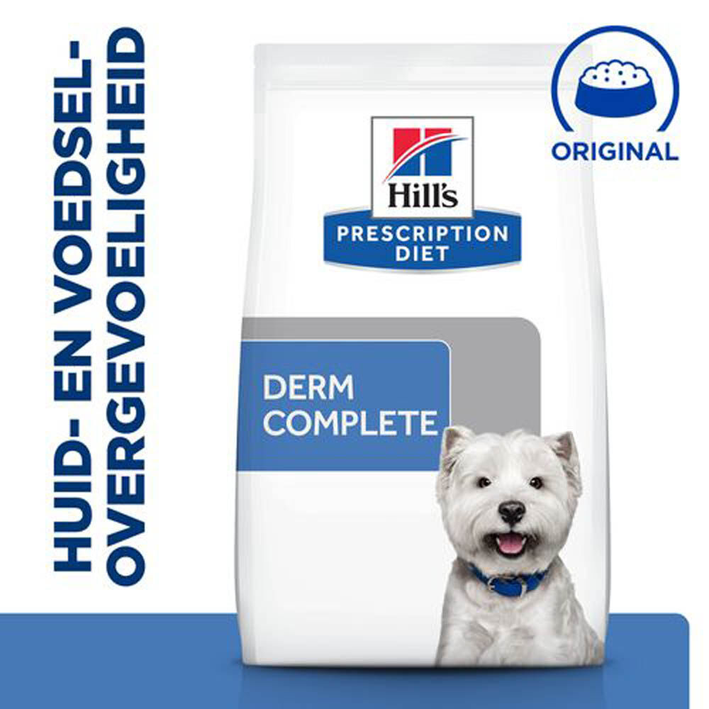 Hill's Prescription Diet Derm Complete Mini - Hondenvoer - 6 Kilogram - gevogelte