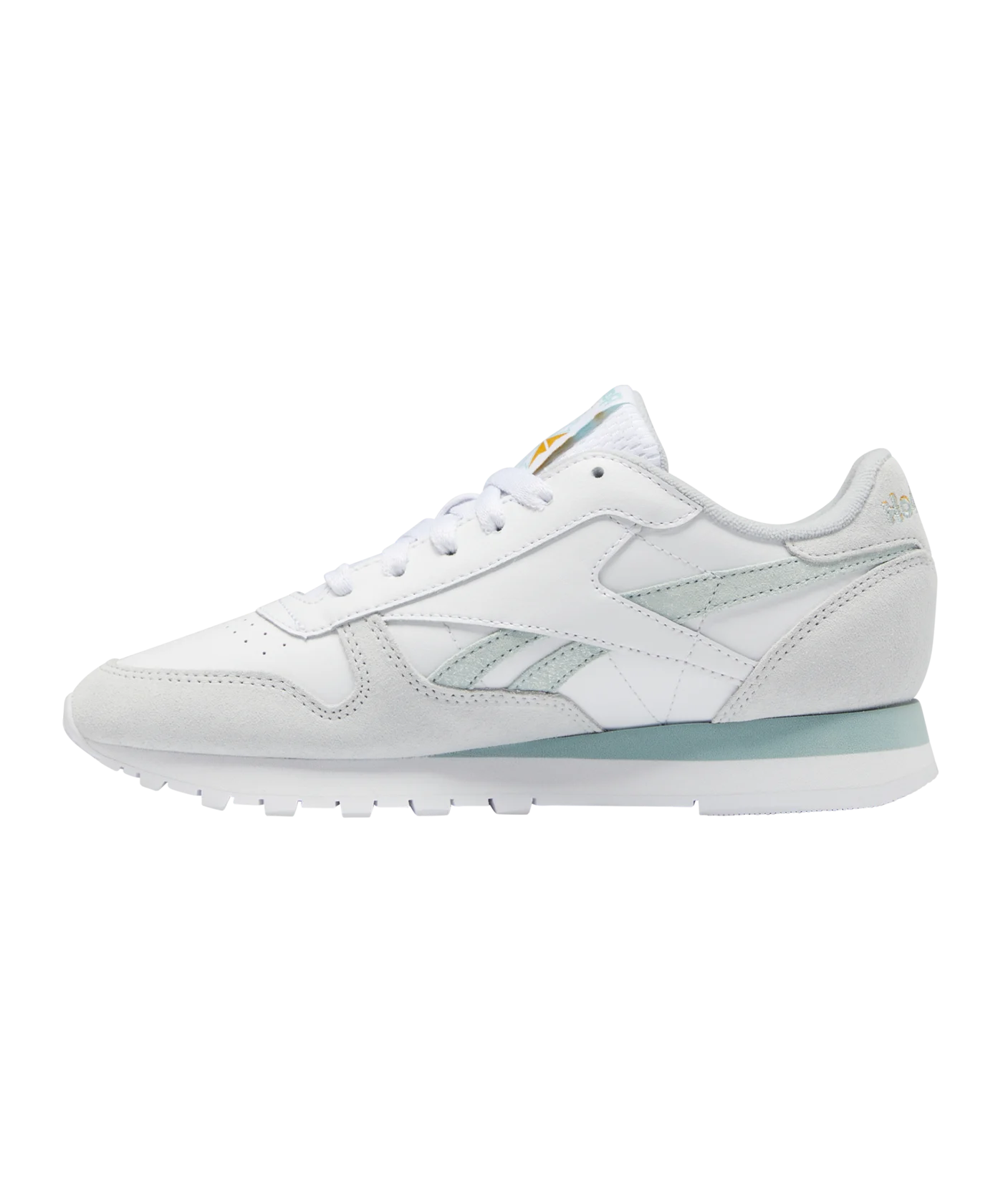 Reebok Classic Leather Damen Weiss Grau