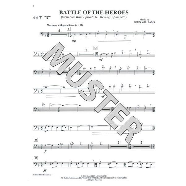 Alfred Music Publishing Ultimate Movie Solos Trombone