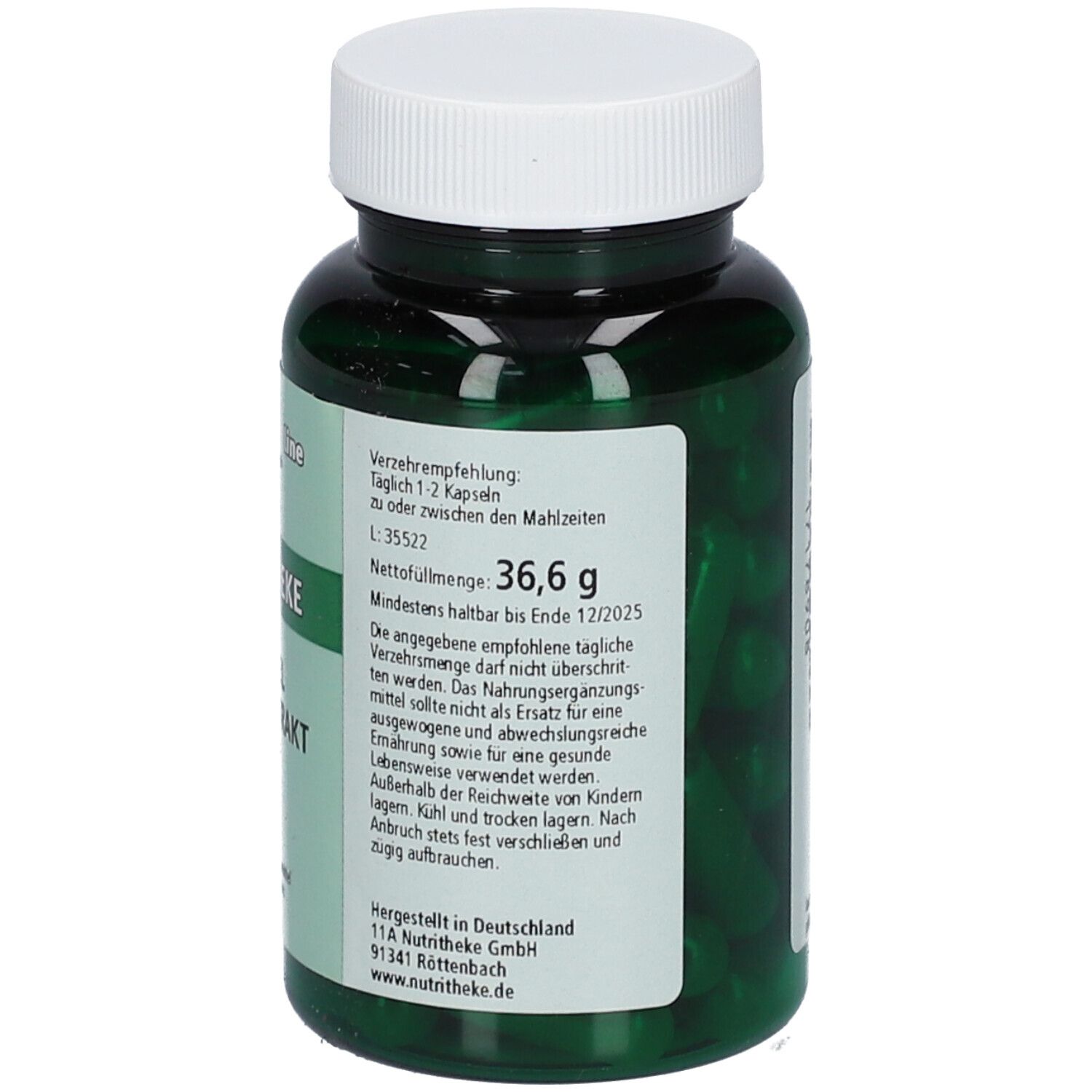 green line NUTRITHEKE KÜMMELEXTRAKT 500 mg