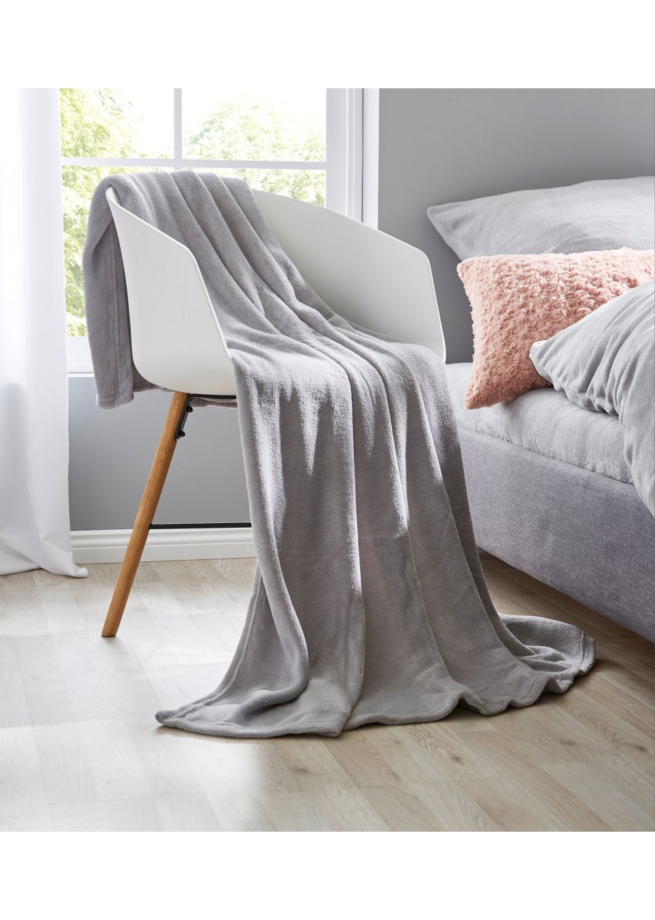 Couverture toucher cachemire