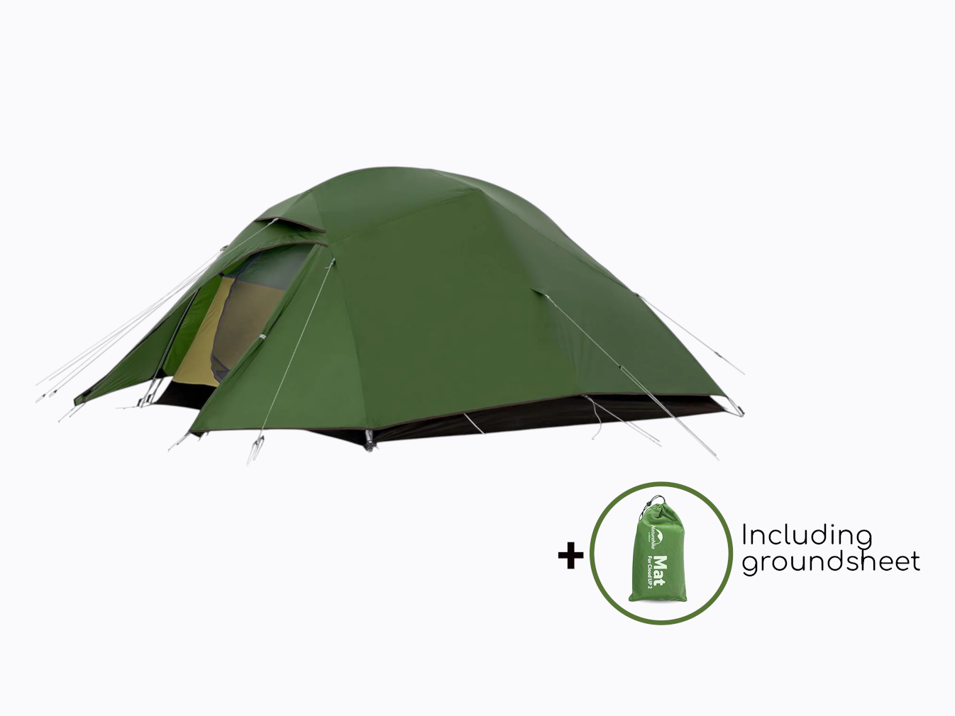 Naturehike Cloud Up 3 Upgraded lichtgewicht tent - Green