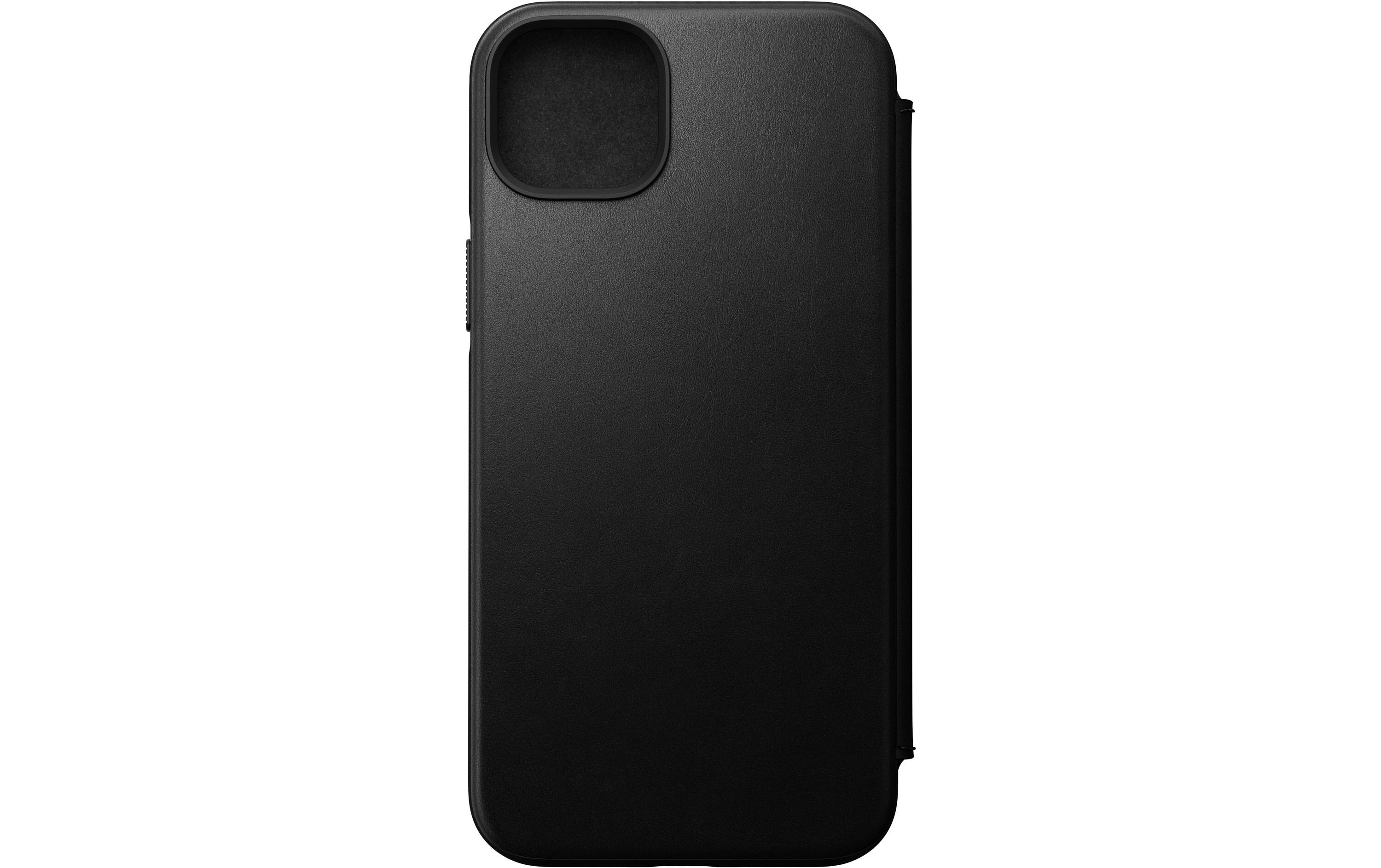 Book Cover Modern Leather Folio iPhone 14 Plus SchwarzModernes Leder Folio für das Apple iPhone 14 Plus