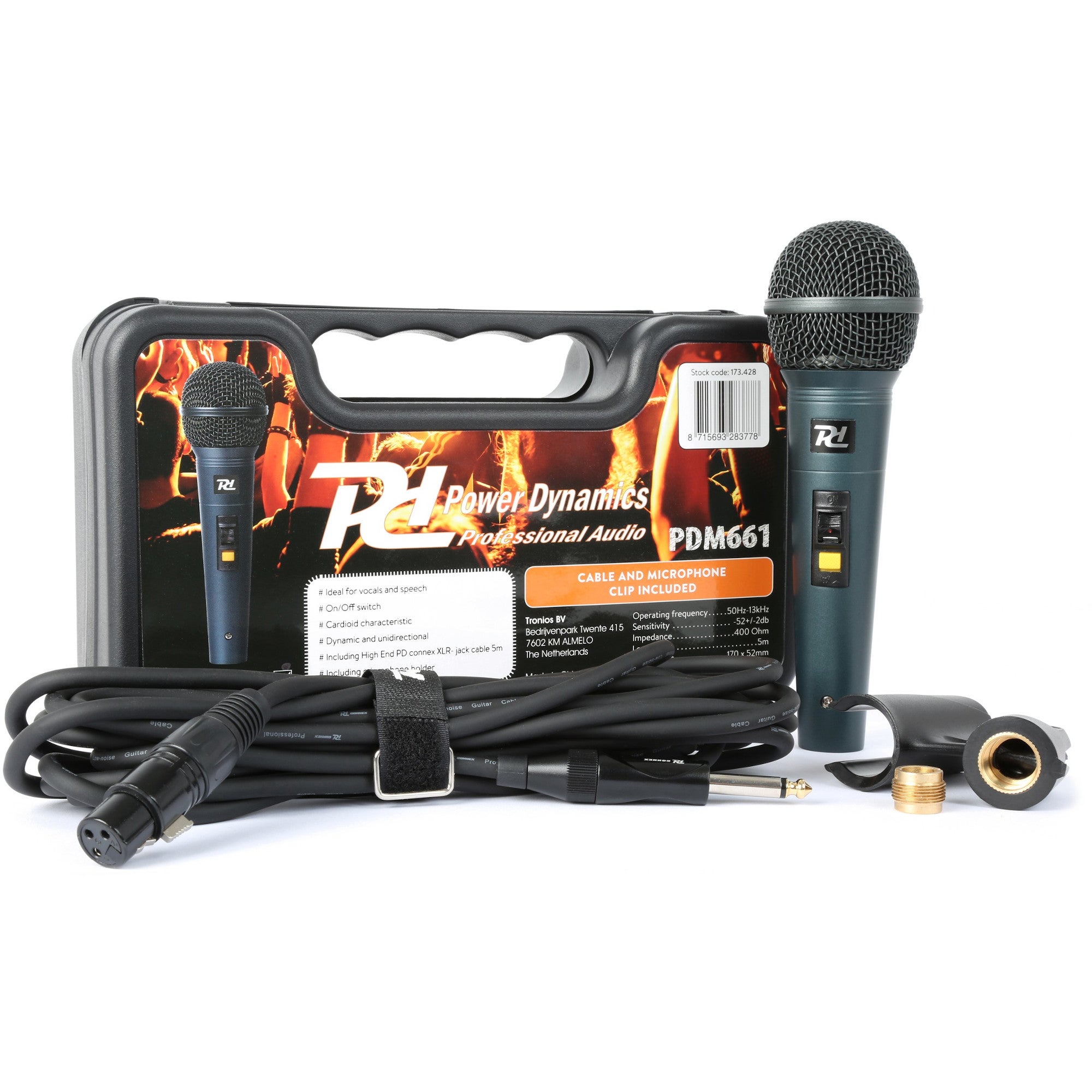 Power Dynamics PDM661 dynamische microfoon