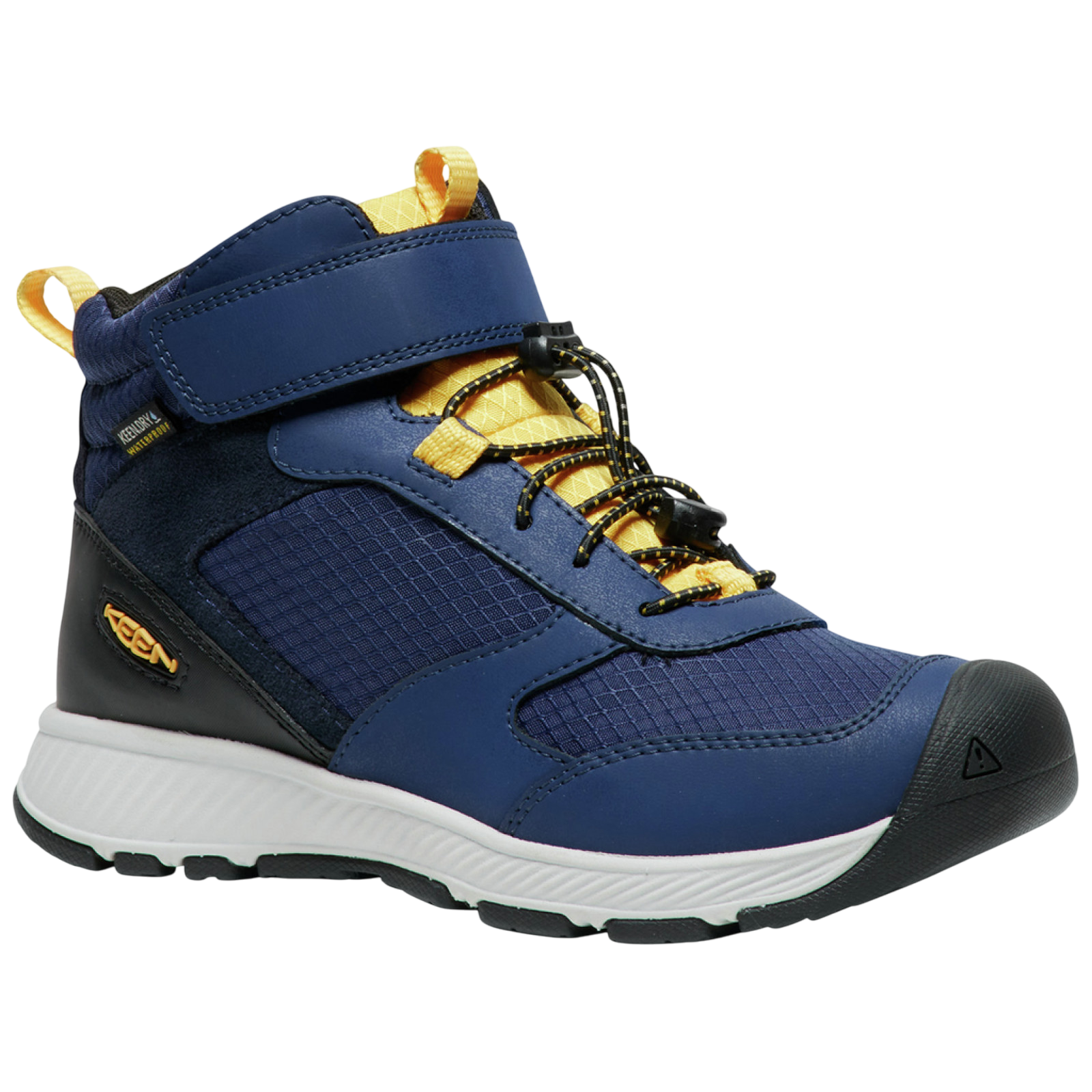 Wanderschuhe Y Skua Mid WP naval academy/yolk yellow