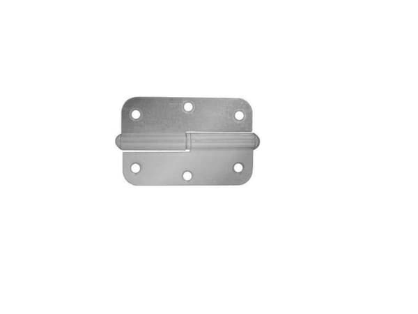 Kurzemes Hinge 6511L/Zdm 95X66mm Right Yellow Zin