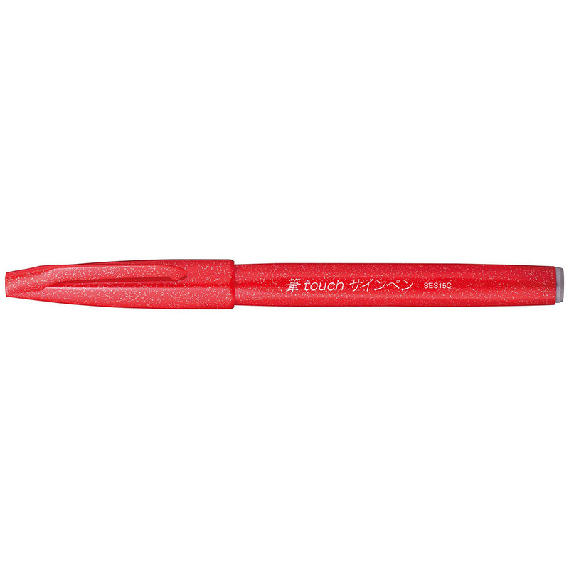Pentel Faserschreiber Brush Sign Pen, rot