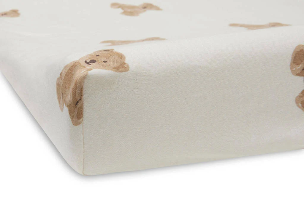 aankleedkussenhoes Jersey 50x70 cm Teddy Bear