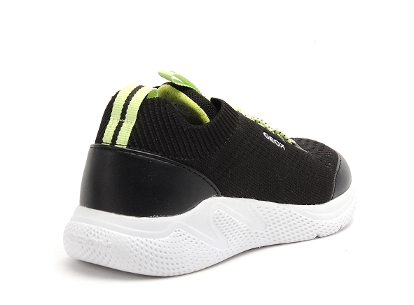 Geox basses enfant j sprintye ba  j25gba noir
