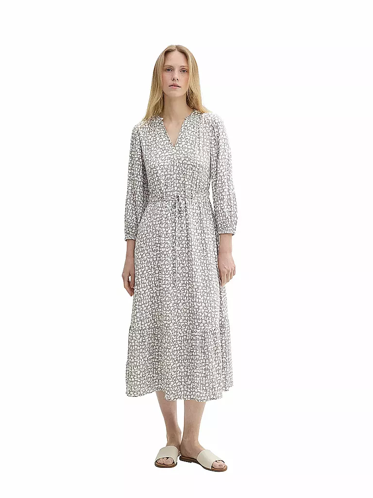 TOM TAILOR Maxikleid creme