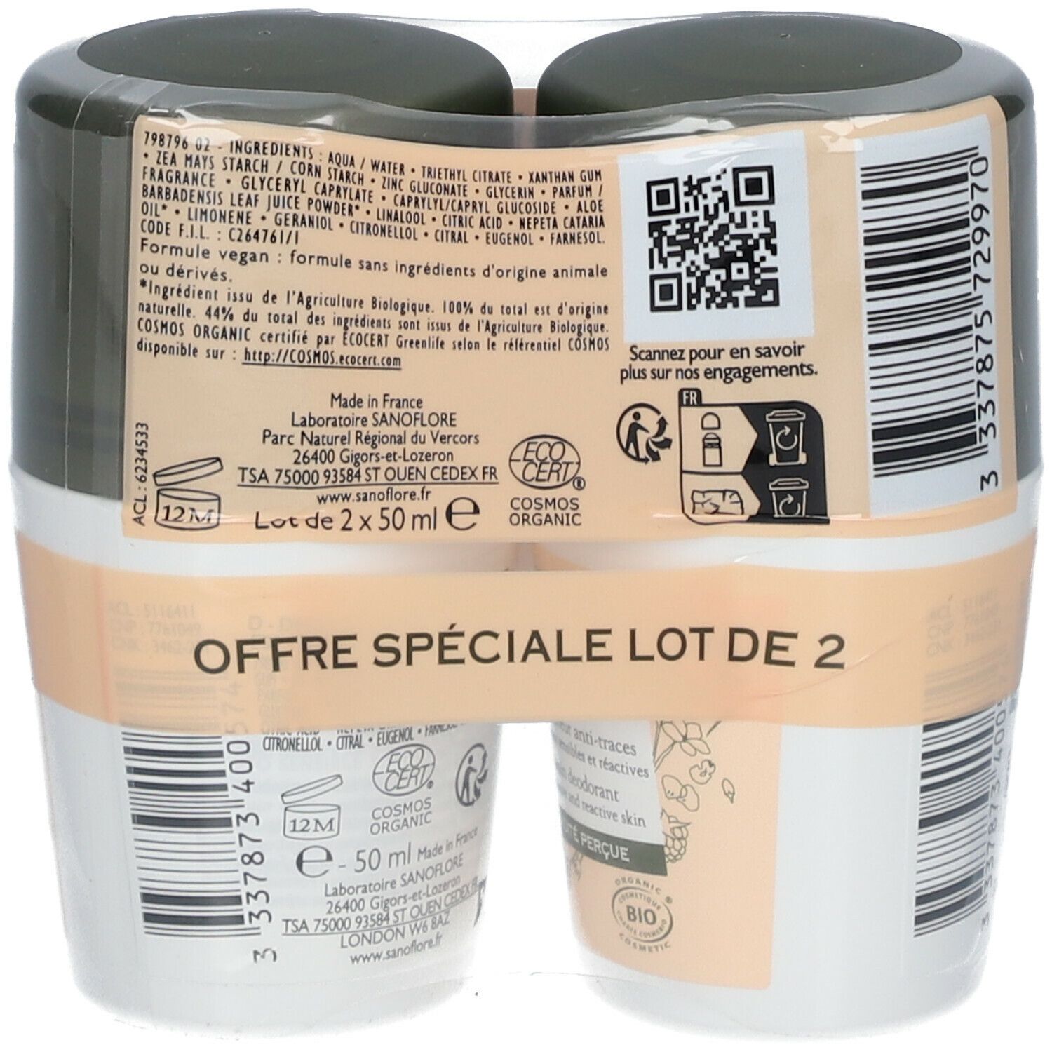 Sanoflore Deodorant 24h Flora