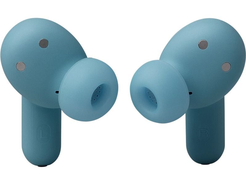 JBL Wireless In-Ear-Kopfhörer Live Beam 3 Blau Kabellose Noise-Cancelling-Kopfhörer mit Smart Charging Case