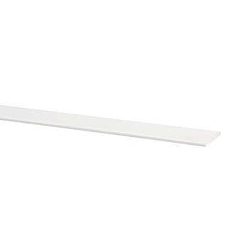 Platstaf 2600 x 30mm wit