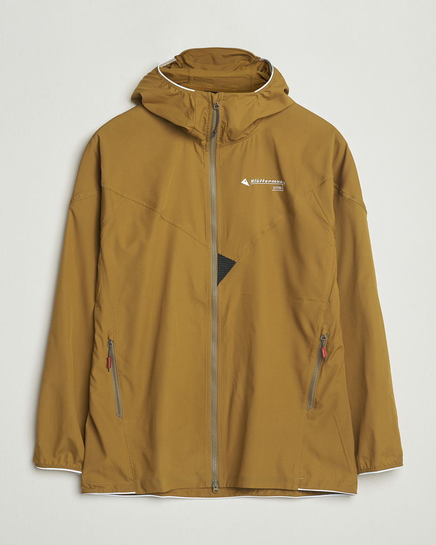 Klättermusen Eitre Zip Hood Windbreaker Jacket Juniper Green