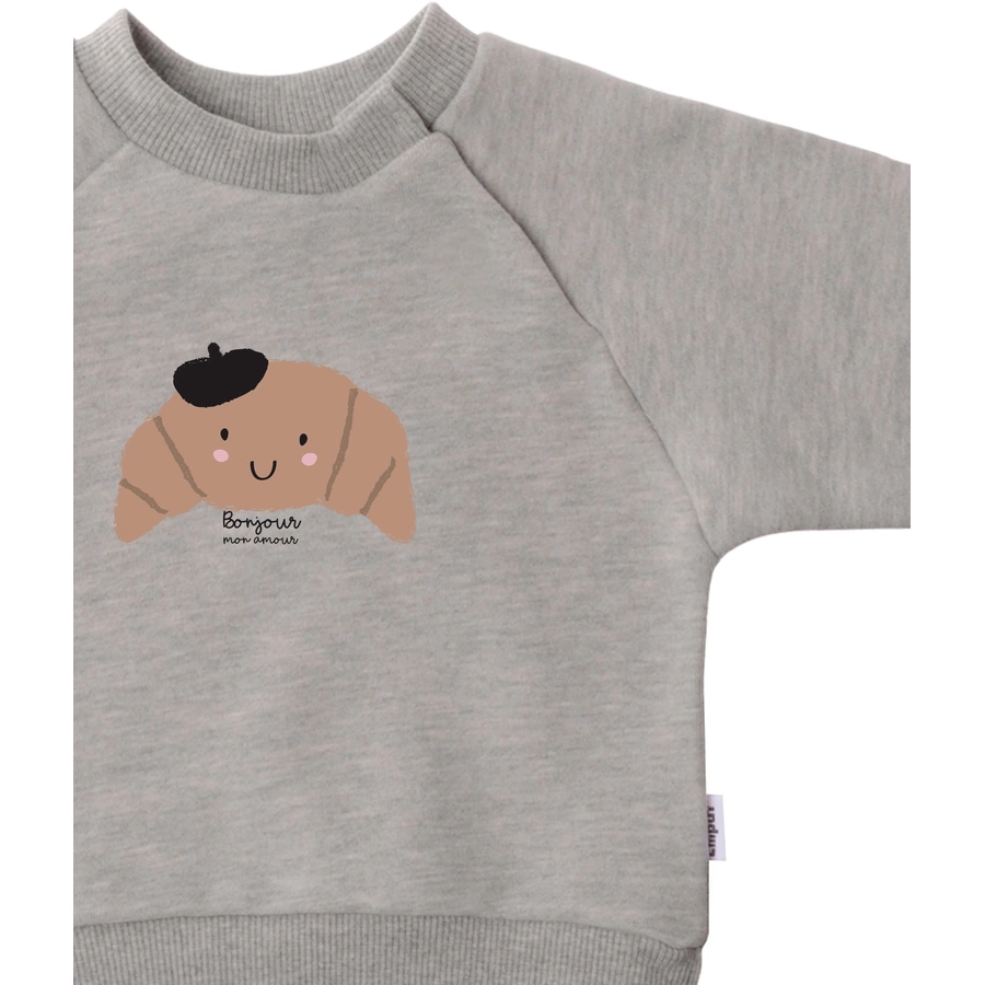 Liliput Sweatshirt Croissant grau