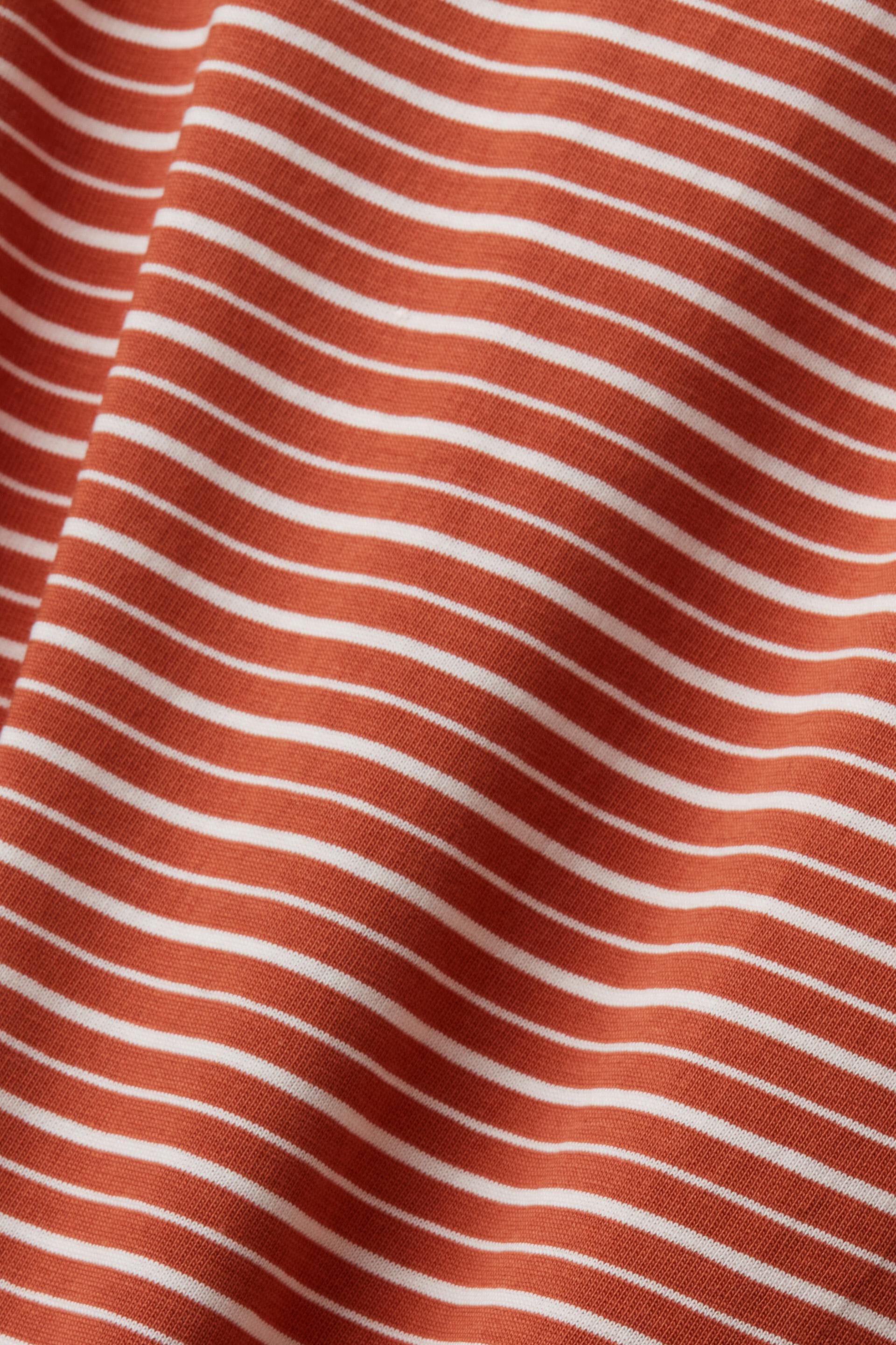 T-shirt à rayures, 100 % coton