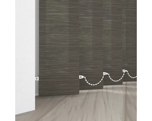 Soluna lattenbodemset Papiergrijs 40x260 cm