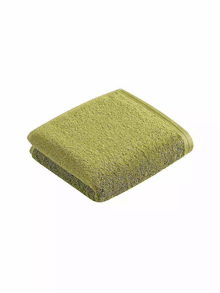 VOSSEN Handtuch VEGAN LIFE 50x100cm Avocado grün