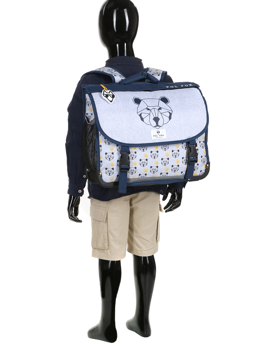 Cartable RÀversible Pol Fox Bear 38 cm