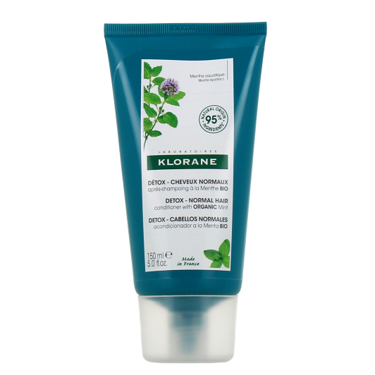 Klorane après shampoing détox menthe bio - Anti pollution