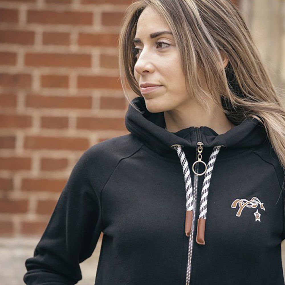Pénélope COMETE - Sweat Femme noir