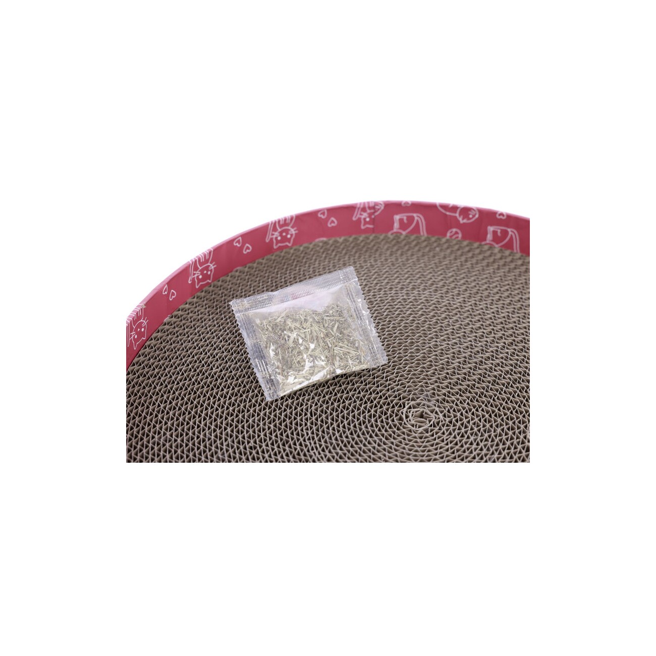 Kerbl Katzenkratzbett Circle aus Pappe