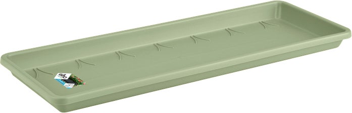 Elho schotel voor balkonbak Barcelona groen 45,5 x 16,7 x 3 cm