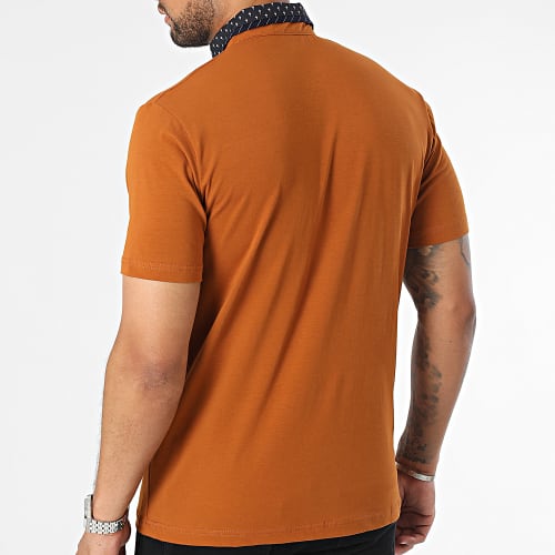 Polo Manches Courtes Marron