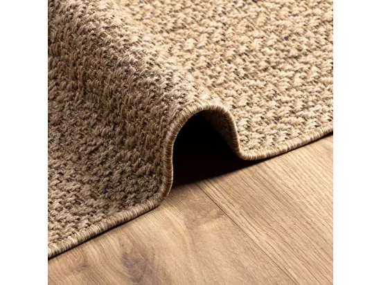 Tapis 200x290 cm aspect jute intérieur et extérieur