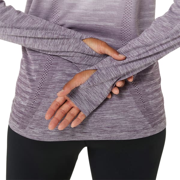 T-shirt running ASICS SEAMLESS LS TOP W WATERSHED ROSE/DUSTY MAUVE