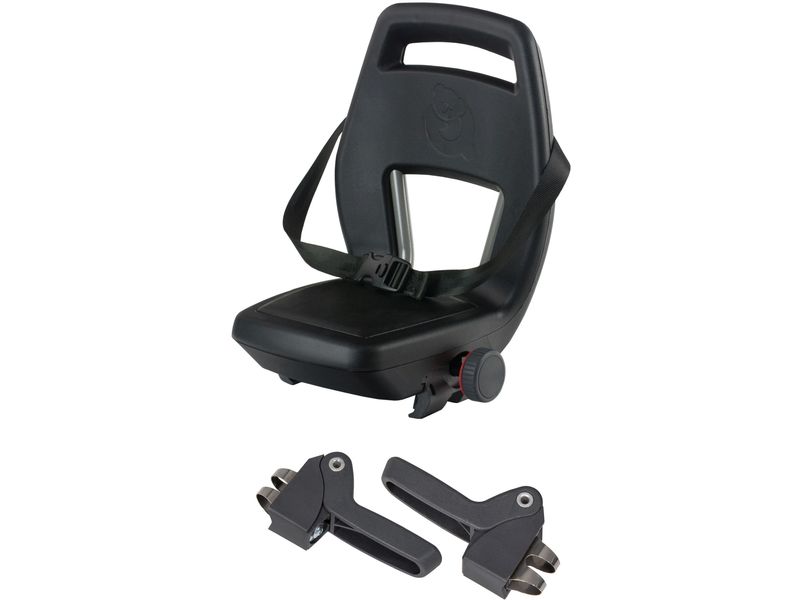 Qibbel Junior-Kindersitz Schwarz Velokindersitz