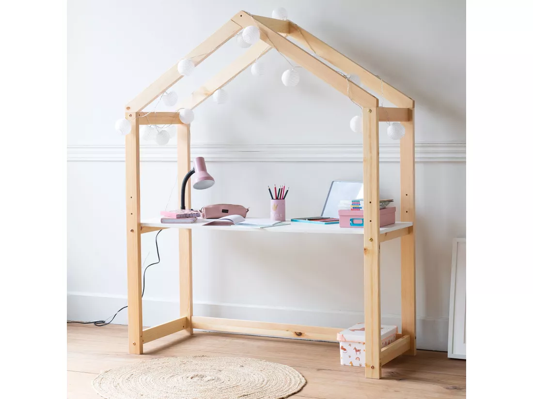 Bureau cabane évolutif pour enfant MARTIN - HAPPY GARDEN
